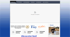 Desktop Screenshot of freybaubetreuung.de